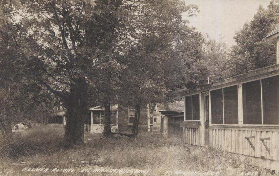 Helmer Resort - Vintage Postcard